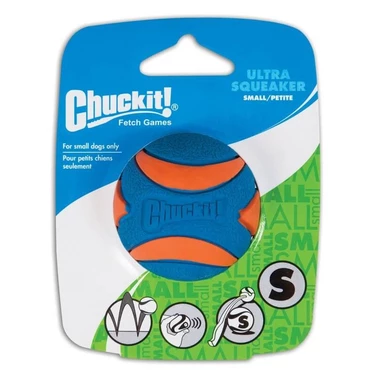 CHUCKIT! Ultra squeaker ball - wytrzymała piłka z piszczałką  - 2