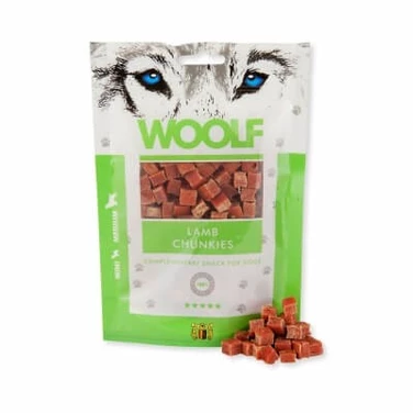 WOOLF lamb chunkies - smakowite kwadraciki z jagnięciny 100 g