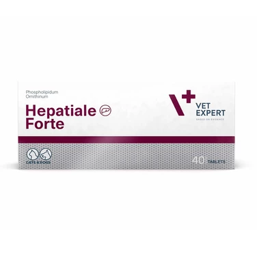 VETEXPERT Hepatiale Forte - preparat wspomagający pracę wątroby 40 tabletek