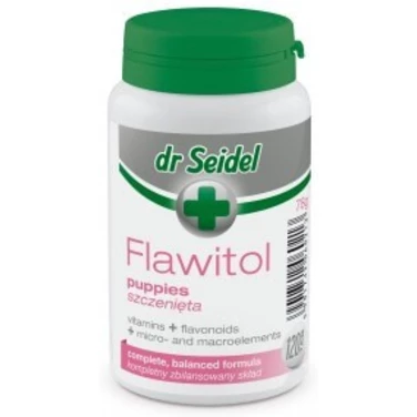 DR SEIDEL Flawitol - witaminy i minerały dla szczeniat 120 tabletek