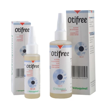 VETOQUINOL Otifree - płyn do czyszczenia uszu dla psów i kotów