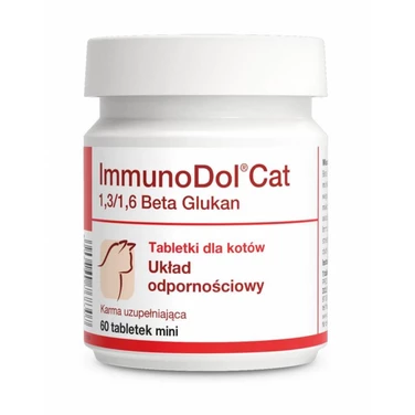 DOLFOS ImmunoDol Cat - preparat stymulujący układ odpornościowy dla kotów 60 tabletek