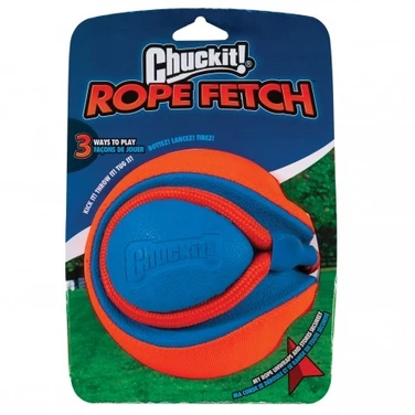 CHUCKIT! Rope Fetch - wielofukcyjna piłka dla psa 14 cm