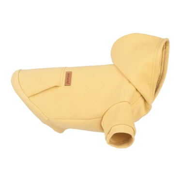 AMIPLAY Texas - jesienno-zimowa bluza z kapturem dla psa, żółta