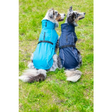 TRIXIE Vimy - płaszczyk przeciwdeszczowy dla psa, niebieski - 2