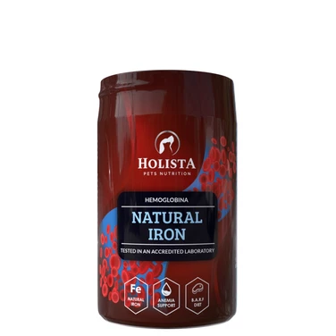 HOLISTA Natural Iron - hemoglobina wieprzowa dla psów i kotów