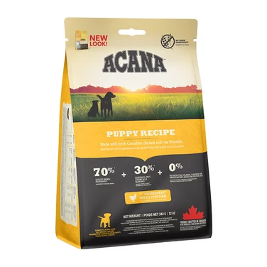 ACANA Dog Puppy Recipe - sucha karma dla szczeniąt, kurczak, ryba i jaja 2 kg (DATA WAŻNOŚCI: 24.11.2023)