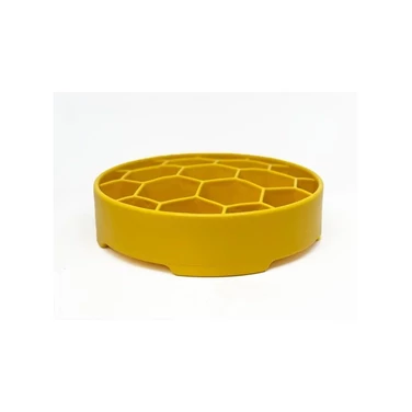 SODA PUP Honeycomb ebowl - miska spowalniająca dla psa, plaster miodu żółty - 3