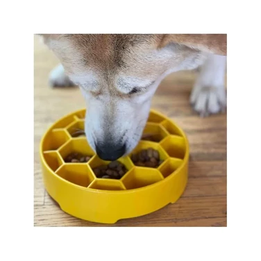 SODA PUP Honeycomb ebowl - miska spowalniająca dla psa, plaster miodu niebieski - 2