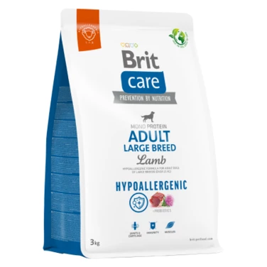 BRIT CARE Hypoallergenic Adult Large Breed - sucha karma dla dorosłych psów ras dużych z jagnięciną