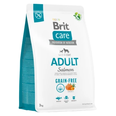 BRIT CARE Grain-free Adult - sucha karma dla dorosłych psów z łososiem i ziemniakami