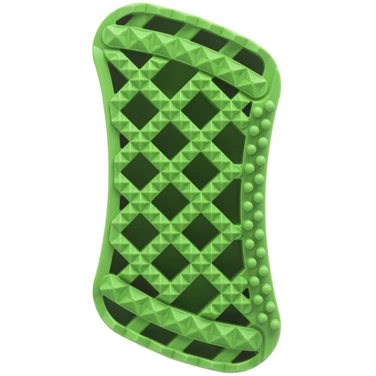 PET+ME Soft Silicone Brush Green - szczotka silikonowa dla małych psów i kotów z długą, gęstą sierścią - 4