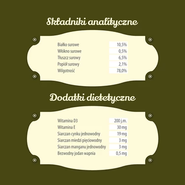 FOLK Mini Podhalańskie danie jagnięce - wysokomięsna, mokra karma dla psów w formie pasztetu 100g - 4