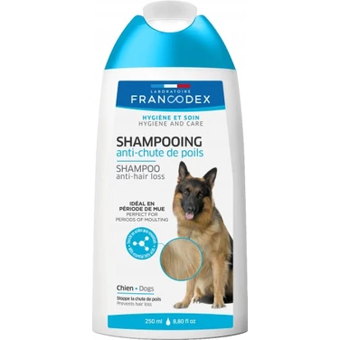 FRANCODEX szampon zapobiegający wypadaniu sierści dla psów 250 ml
