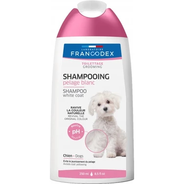FRANCODEX Pelage Blanc - szampon do białej sierści dla psów 250 ml