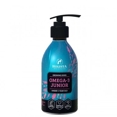 HOLISTA Omega3 Junior - olej dla szczeniąt i psów rosnących z ryb morskich z wysoką zawartością Omega 3 200ml