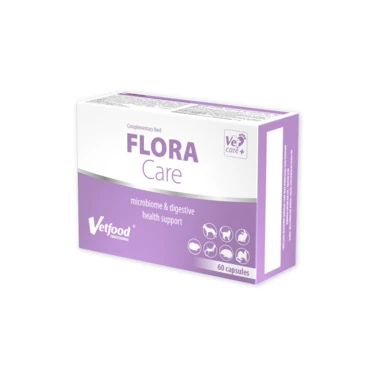 VETFOOD Flora Care - preparat z maślanem sodu i FOS 60 kapsułek
