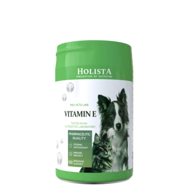 HOLISTA Vitamin E - witamina E dla psów i kotów 200 g
