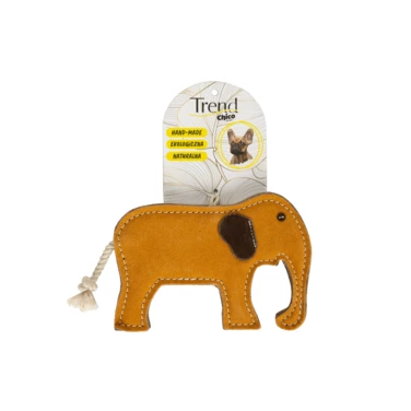 CHICO TREND słoń - wytrzymała zabawka dla psa ze skóry - 2