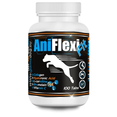 GAMEDOG AniFlexi Fit V2 - suplement wspomagający funkcjonowanie stawów dla psów sportowych i pracujących 100 tabletek