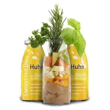 SMOOTHIE DOG - naturalna, płynna przekąska dla psów, kurczak 250ml - 3