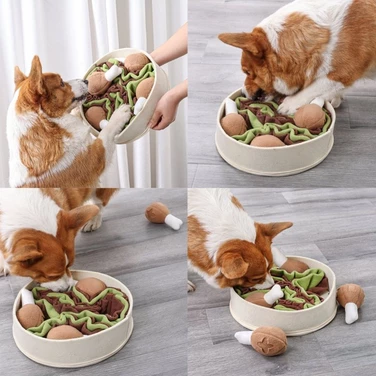 DOGLEMI Pycha Micha - zabawka węchowa dla psa z licznymi kieszonkami na smakołyki - 3