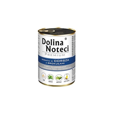 DOLINA NOTECI Premium - mokra karma dla psa, bogata w dorsza 400g