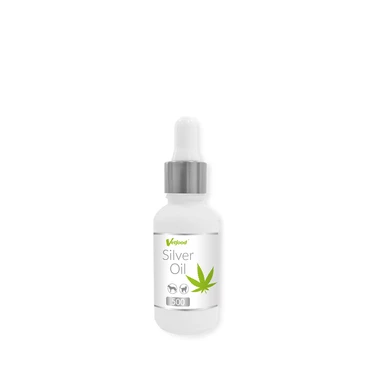 VETFOOD CBD Silver Oil - olej konopny CBD dla psów i kotów 500mg