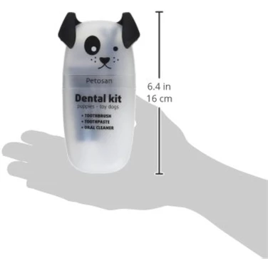 PETOSAN - kompletny zestaw do czyszczenia zębów dla szczeniąt w wygodnym opakowaniu - 4