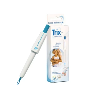 TRIX Lasso - profesjonalny przyrząd do usuwania kleszczy dla psów, kotów i ludzi, skuteczny i łatwy w użyciu