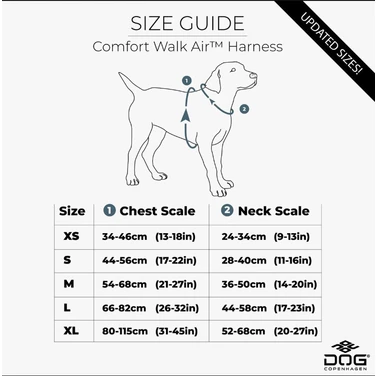 DOG COPENHAGEN Comfort Air 3.0 - wygodne szelki dla psa typu guard, czarne - 5