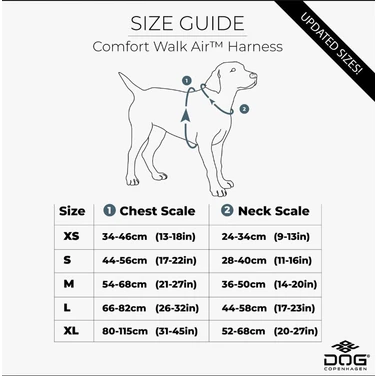 DOG COPENHAGEN Comfort Air 3.0 - wygodne szelki dla psa typu guard, pomarańczowe - 5