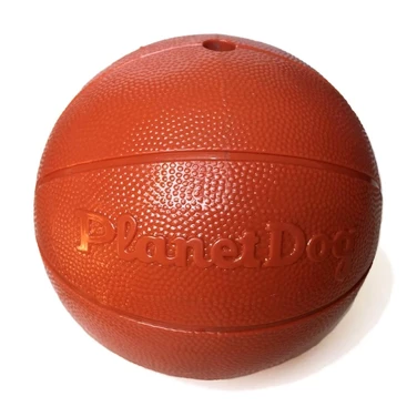 PLANET DOG Orbee-tuff Basketball - mocna, duża piłka dla psa z otworem na smakołyki