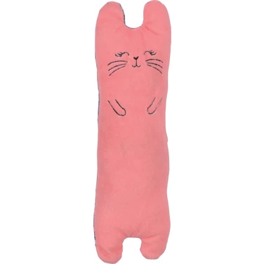 ZOLUX Ethi'cat - kopacz dla kota z ekologicznych materiałów, duży i miękki królik z kocimiętką, różowy 25cm