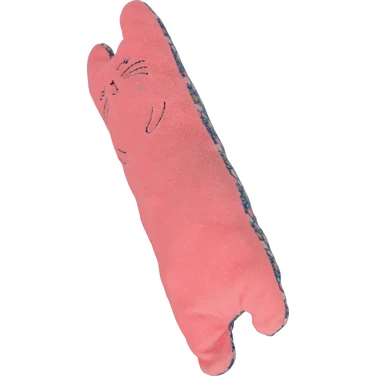 ZOLUX Ethi'cat - kopacz dla kota z ekologicznych materiałów, duży i miękki królik z kocimiętką, różowy 25cm - 2