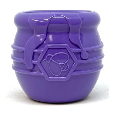 SODA PUP Honey Pot - zabawka garnuszek dla psa do wypełniania jedzeniem, fioletowa