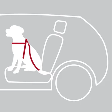 Trixie szelki i pas do przewożenia psa w samochodzie - 8