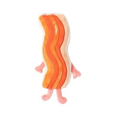 FUZZYARD Kevin Bacon - pluszowy paster bekonu dla psa, mocny pluszak z szeleszczącym wypełnieniem - 2
