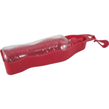 ZOLUX Bivouak - składany bidon dla psa na wodę, czerwony 450ml - 3