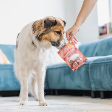PERRO Daj Dwa! -  mięsne smakołyki, monobiałkowe treningówki dla psa z kaczki 85g - 3