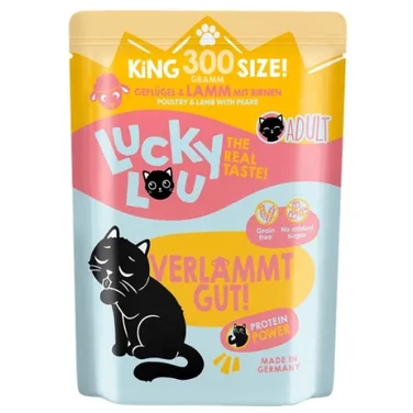 Lucky Lou Lifestage Adult - wysokomięsna, mokra karma dla dorosłych kotów, drób z jagnięciną - 3
