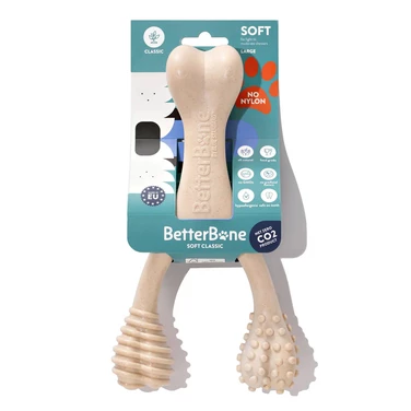 BETTER BONE Soft Classic - gryzak z bezpiecznej celulozy roślinnej, dla szczeniąt i psów delikatnych - 12