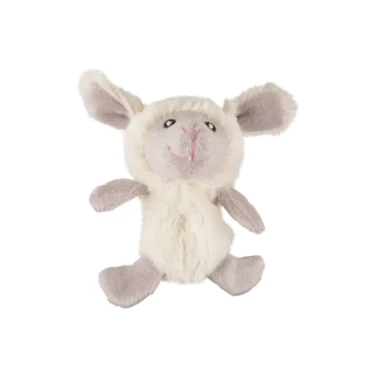 FLAMINGO Little Sheep Catnip - pluszowa zabawka dla kota, owieczka wypełniana kocimiętkowym wkładem - 2