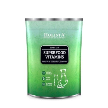 HOLISTA Superfood Vitamins - naturalne witaminy i minerały dla dorosłych psów i kotów, w proszku - 2