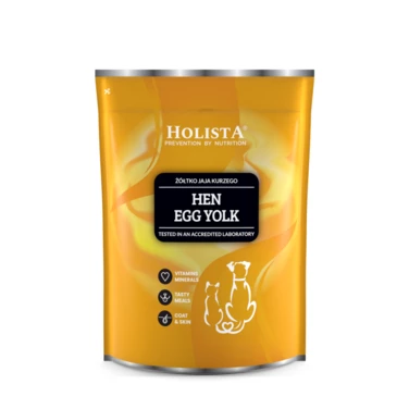 HOLISTA Hen Egg Yolk - żółtko jaja kurzego dla psów i kotów - 2