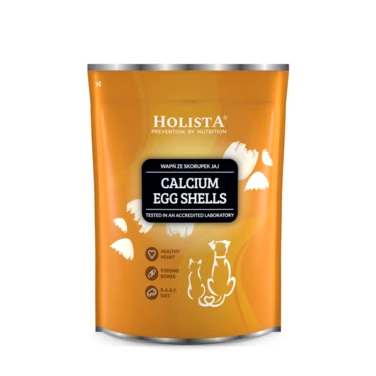 HOLISTA Calcium Egg Shells - wapń ze skorupek jaj dla psów i kotów, w proszku - 2