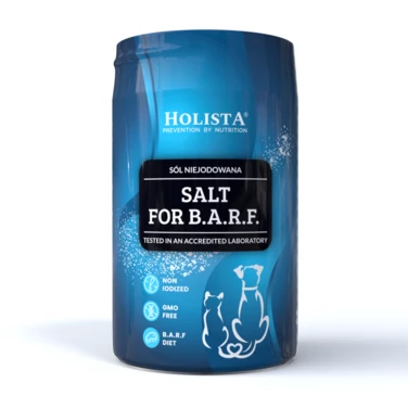 HOLISTA Salt for B.A.R.F. - sól do diety BARF dla psów i kotów 400g