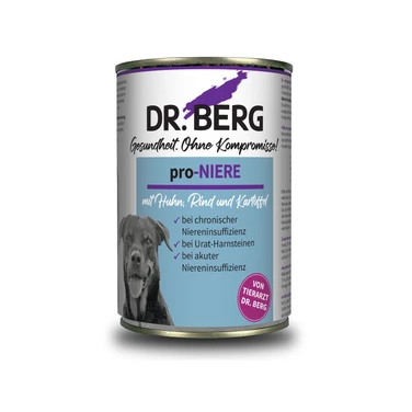 DR.BERG Pro-Niere - mokra karma dla psów z chorobami nerek 400g