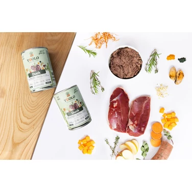 YDOLO Healthy&Pure Duck - monobiałkowa, mokra karma dla psa z mięsa kaczki 400g - 3