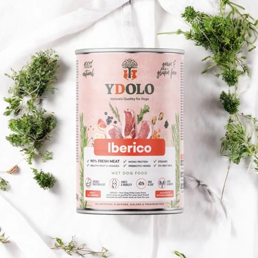 YDOLO  Healthy&Pure Iberico - wysokomięsna, mokra karma dla psa z mięsa wieprzowiny Iberico 400g - 4